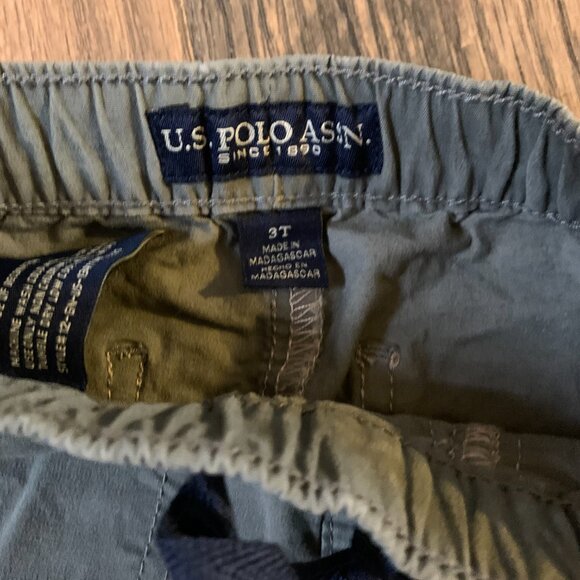 Ben Sherman 3T Hooded Full Zip Jacket & U.S. Polo Assn. Green Pants 3T - Picture 4 of 11